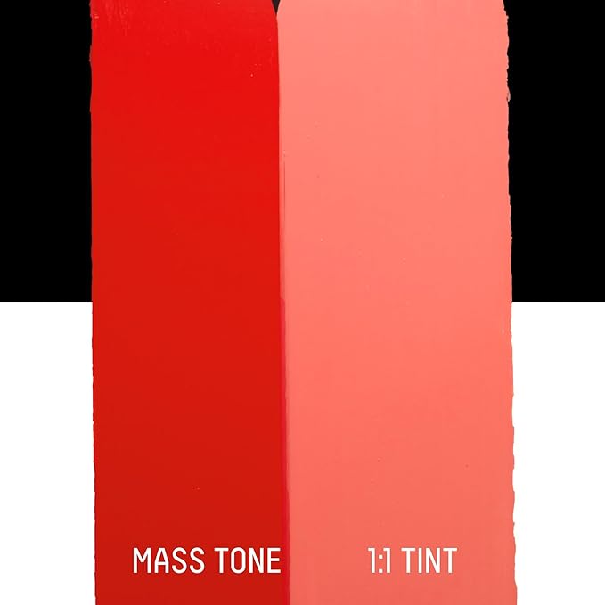 Liquitex Professional Heavy Body Acrylic Paint, 2-oz (59ml) Tube, Cadmium Red Medium