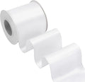 White Satin Ribbon 3 Inch X 15 Yards Solid Color Double Faced Ribbons Perfect for Crafts Wedding Decor Bow Making Arts Sewing and More