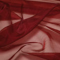 Organza Fabric 10 Yard Bridal Solid Sheer Bolt for Home Décor, Table Décor, Bridal, Fashion, Crafts, Decorations Silky Shiny Organza 44" - (10 Yard, Apple Red)