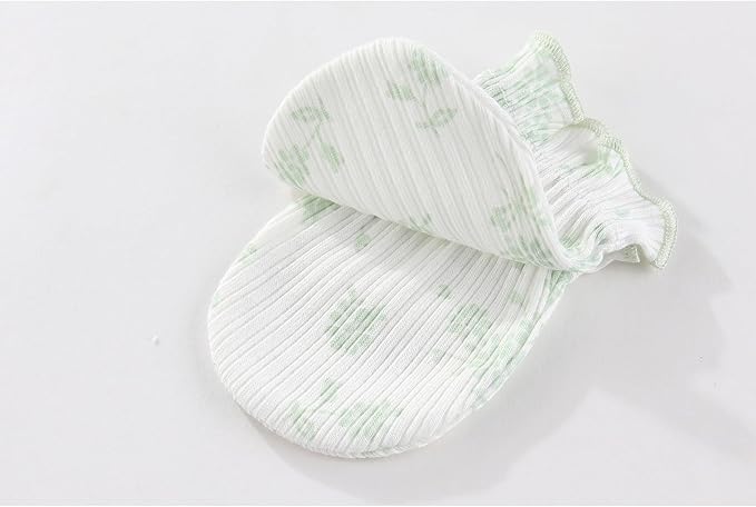 Cute Baby Girl Hats Mittens Set 10-Pack New Born Boy Caps Gloves Suit 0-6 Months Infant Accessories