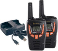 Cobra ACXT390 Walkie Talkies - Rechargeable, Lightweight, 22 Channels, 25-Mile Range Two-Way Radios with VOX (2-Pack)