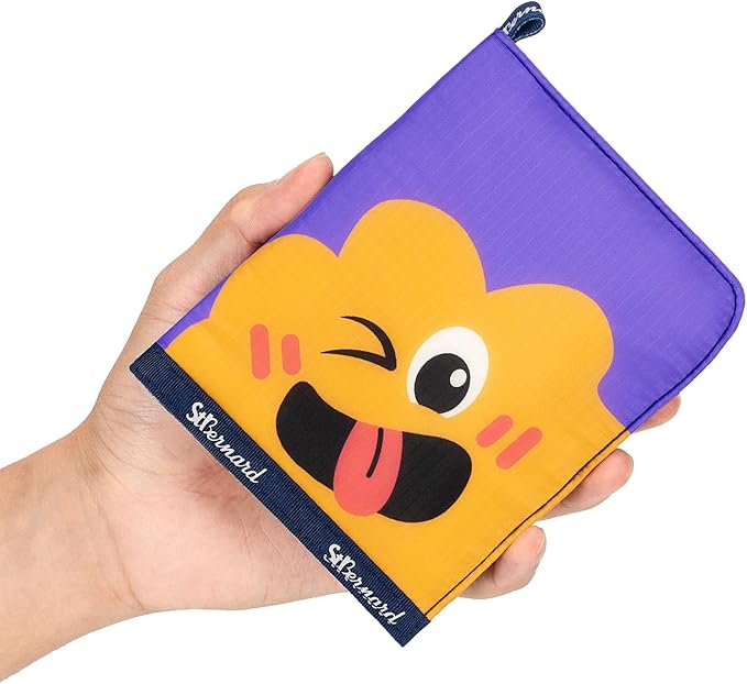 StBernard First Aid Kit for Kids, Small Pocket Size Medical Kit with Cute Bnadages, Tools for Daily Emergencies, Organized Pouch for Toddler & Children, Home, Camping, Travel, Playground(Purple)