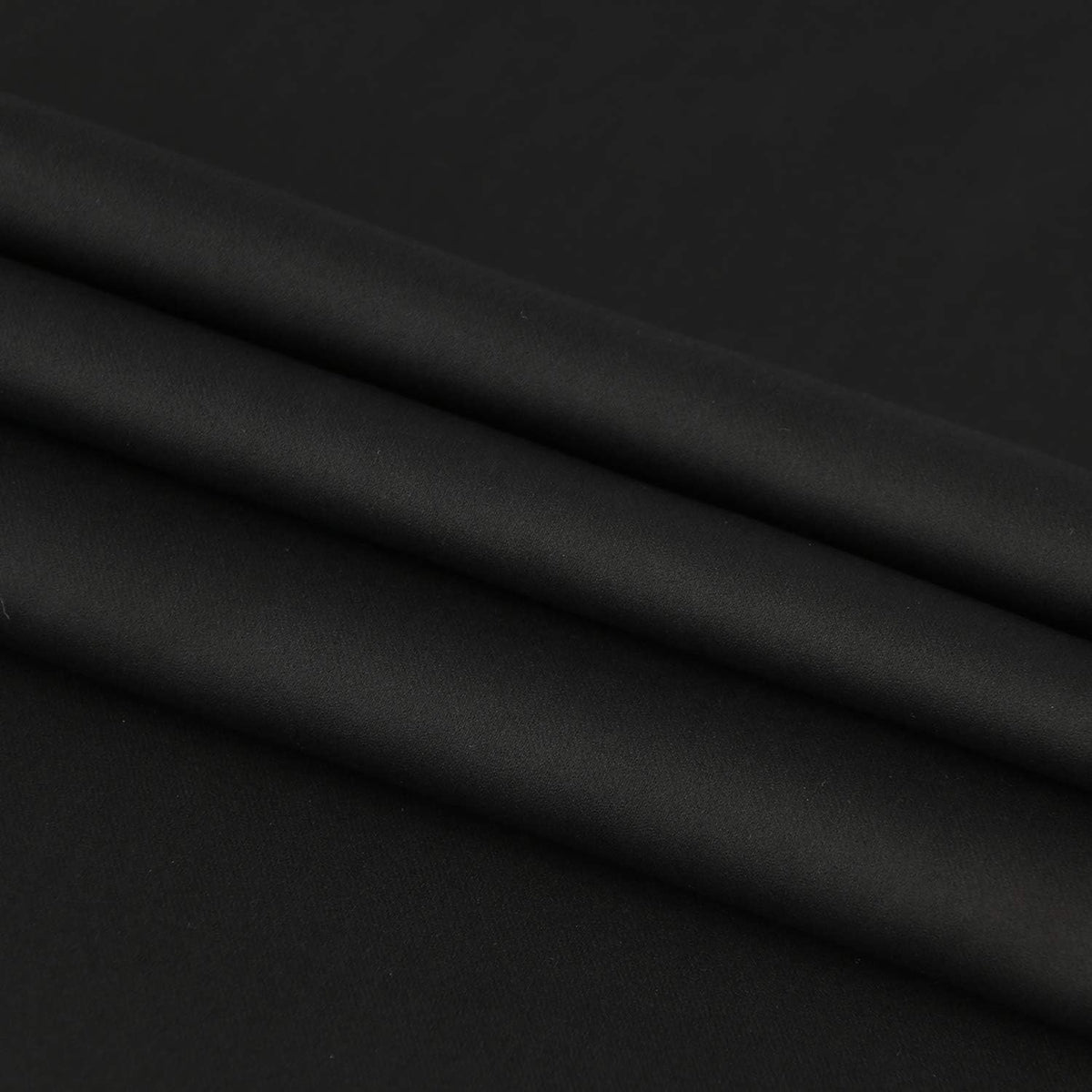 DWCN French Door Curtains – Rod Pocket Thermal Blackout Curtain for Doors with Glass Window, Kitchen and Patio Doors for Privacy, 25 X 72 Inches Long, 1 Curtain Panel with Tieback,Black