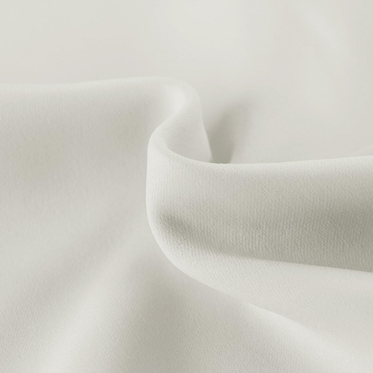 DWCN French Door Curtains – Rod Pocket Thermal Curtain for Doors with Glass Window, Kitchen and Patio Doors for Privacy, 36 X 72 Inches Long, 1 Curtain Panel with Tieback,Ivory