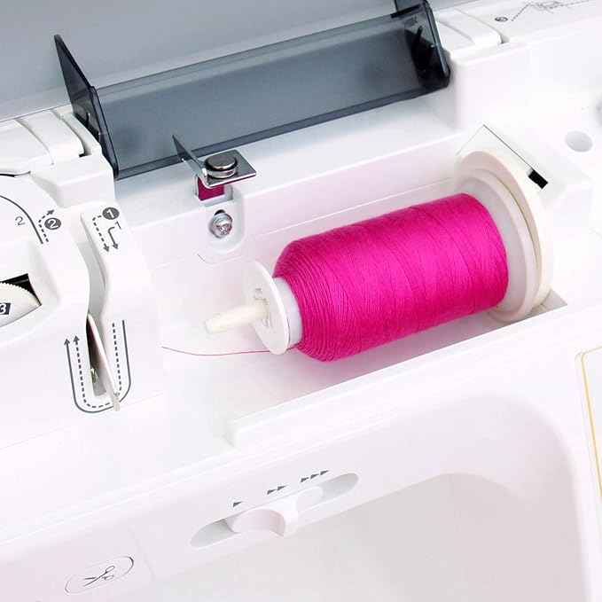 Threadart Polyester All-Purpose Sewing Thread - 600m - 50S/3 - Evergreen