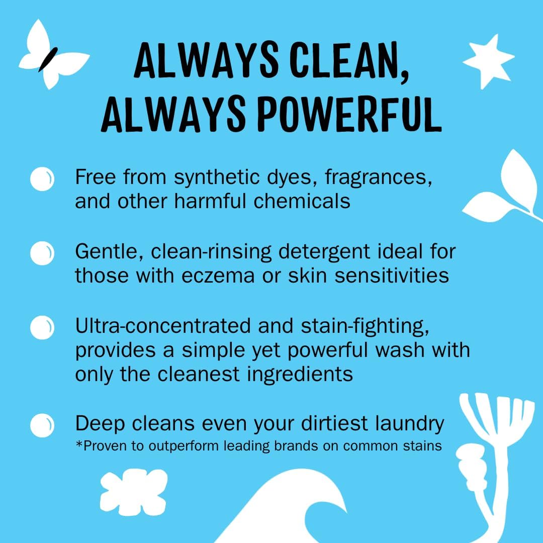 Molly's Suds Original Laundry Detergent Powder | Clean Laundry Detergent Powder for Sensitive Skin | Simple, Effective Ingredients, Stain Fighting | 70 Loads (Peppermint)