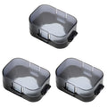 Garneck 3 Pcs Door Knob Safety Cover for Kids Toddler- Plastic Child Proof Deadbolt Protector Reusable Anti-Lock Door Lock Covers for Baby, Easy to Install