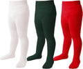 Marchare Baby Girls Tights Thick Solid Cable Knit Leggings Winter Warm Stockings For Toddler Girls 1/2/3/4/5 Pack
