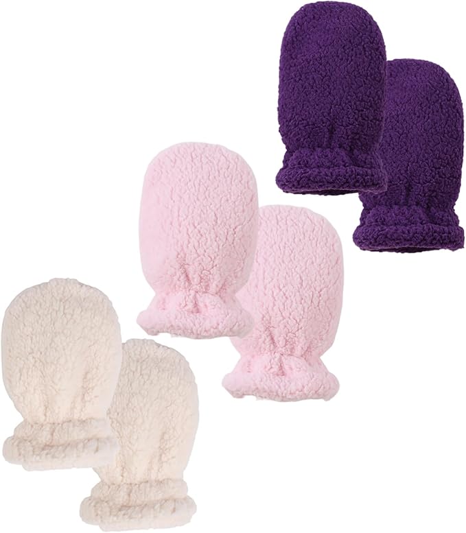 Zsedrut Baby Boys Winter Glove Warm Toddler Infant Girls Mittens Fleece Lined Gloves 1-7 Years