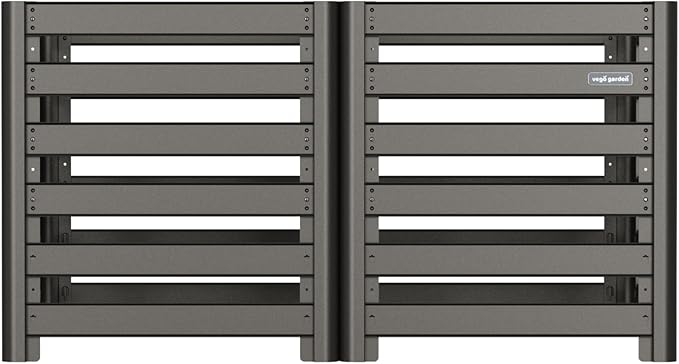 Vego Garden 32" Tall Modular Compost Bin 60" x 30" x 32"