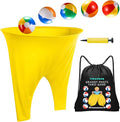 Granny Pants Yard Game – Hilarious Giant Stretchy Pant with Inflatable Ball Relay Set for Families, Adults, and Backyard Parties