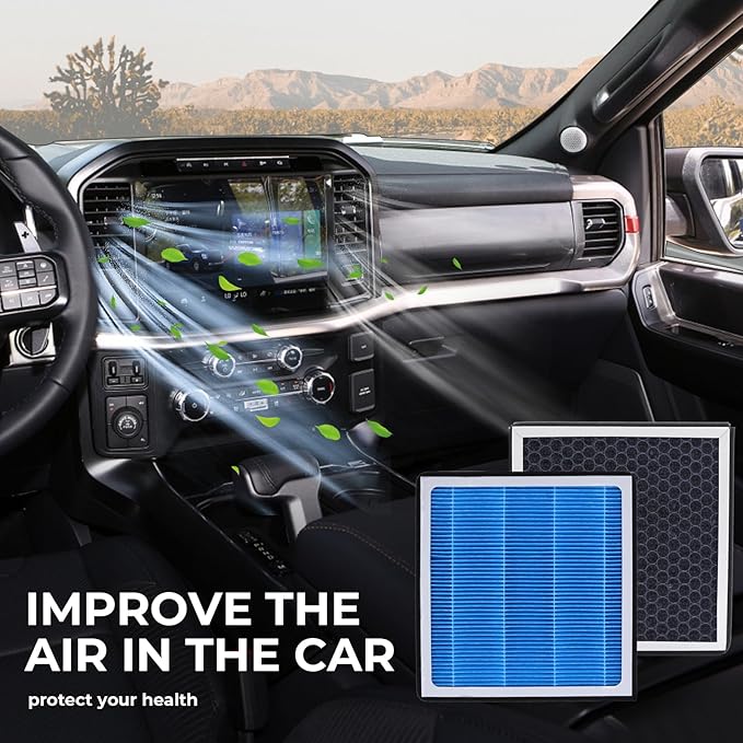 CF11182 Cabin Air Filter With Honda Civic,Clarity,CR-V CRV,CR-Z CRZ,Fit,HR-V HRV,Insight,Odyssey & Acura RDX,TLX 2016 2017 2018 2019 2020 2021 2022 2023 2024 Activated Carbon Air Filters