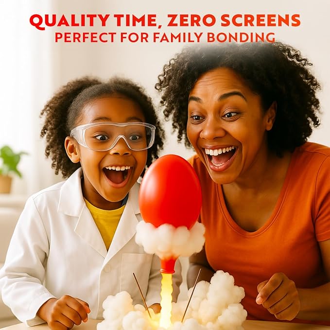 Playz Mega Kaboom! 150+ Explosive Science Experiments Kit for Kids Age 8-12 with 75 App & Video Guided Experiments - Chemistry Set STEM & Educational Toys & Gifts for Boys, Girls, Teenagers & Kids