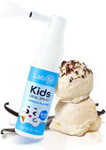 LAB52 Kids Oral Spray, Toddler Toothpaste Helper for Daily Oral Care and Fresh Breath, Children Approved with Fluoride Free for Newborn to Preschoolers, Xylitol Vanilla Flavor