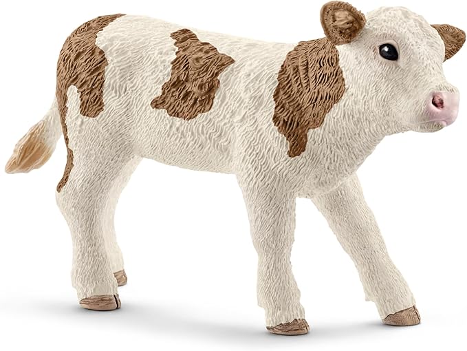 Schleich Farm World - 6 PC Baby Farm Animal Playset with Puppy, Lamb, Goat, Piglet, Calf and Donkey Toys - Realistic Barnyard Figurines - Fun Educational Figures for Kids and Toddlers Ages 3+