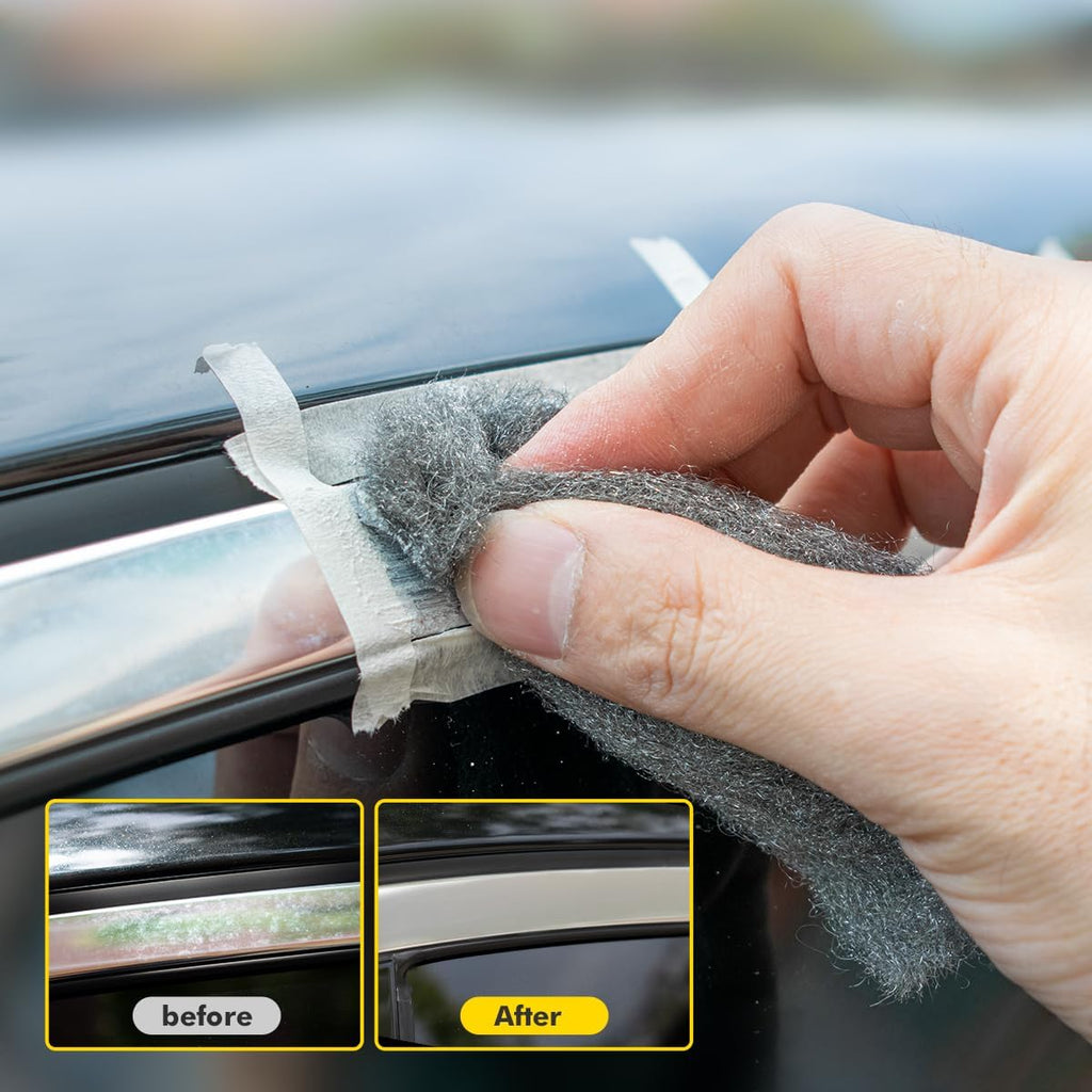 Metal Polish Restorer and Protectant, Chrome Cleaner and Polish for Cars, Removes Oxidation and Discoloration from Metal, Aluminum, Stainless Steel, Brass, Chrome and More