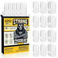 Extra Large Mounting Putty No Residue, Strong Double Sided Glue Adhesive Dots Clear Museum Sticky Tack, Picture Hanging Strips Fixed Posters Decor Craft, 0.6 x 1.38 in (180 Pcs)