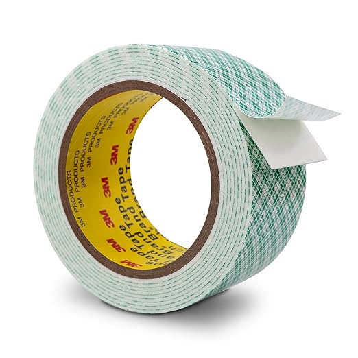 3M Double Sided Foam Tape 2.0"×10Ft 1 Pack White Double Coated Urethane Strong Adhesion Polyurethane Tape for Bonding Attaching Mounting Interior Signage Nameplates DIY Card