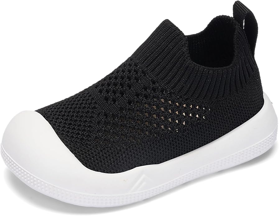 Engtoy Baby Shoes & Socks - Non-Slip Breathable Slippers with Soft Rubber Sole - Baby Boys & Girls Slip On Sneakers
