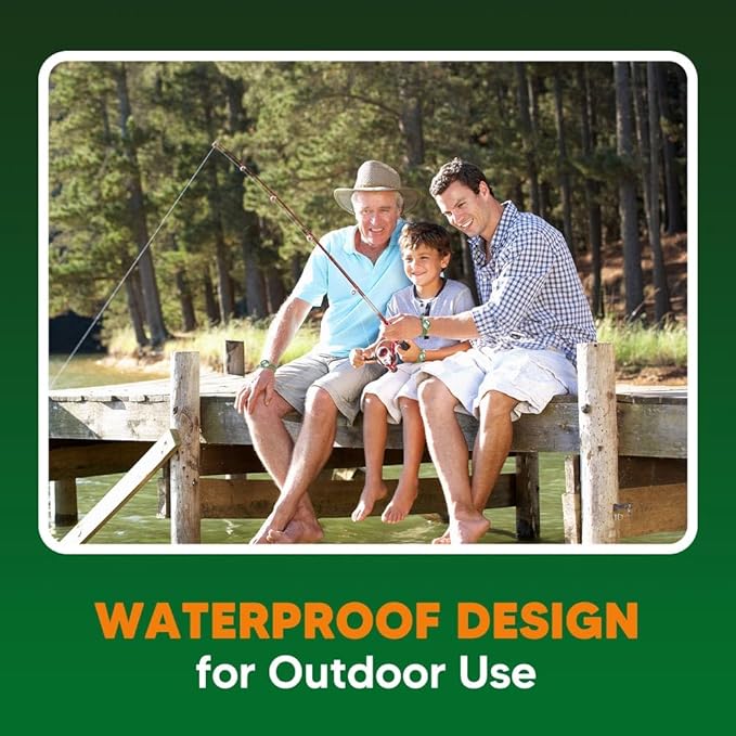 Mosquito Repellent, Plant-Powered Mosquito Repellent, Safe & Effective Mosquito Repellant Outdoor, Mosquitoes Repellent for Travel Hiking Camping-2 Packs & 4 Oil Reservoirs
