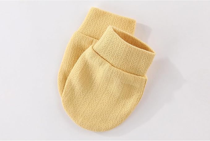 Cute Baby Girl Hats Mittens Set 10-Pack New Born Boy Caps Gloves Suit 0-6 Months Infant Accessories