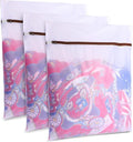 GOGOODA 3 Pack Medium Mesh Wash Bags for Delicates 12 x 16 inches Travel Laundry Bag for Travel, Laundry, Hosiery, Blouse