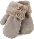 PESAAT Baby Girl Mittens Fleece Toddler Boy Mittens Warm Kids Winter Gloves Unisex Cold Weather Baby Gloves