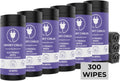Screen Cleaner Wipes: Electronic Wipes for Screens - Computer Screen Wipes for Lens, Phone, Tv Screen and Monitor Cleaning - Tech Wipes & Microfiber Cloth (Canister, 300 Count)