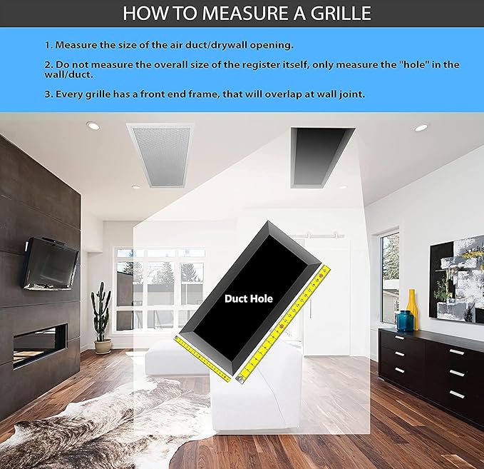 HVAC Premium 30" x 18" Cube Core Eggcrate Return Air Filter Grille for 1" Filter - Aluminum - White [Outer Dimensions: 32.5" x 20.5]