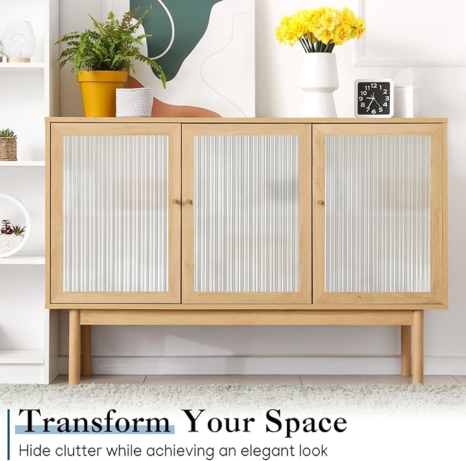 Haton Reeded Glass Window Privacy Film, Frosted Glass Window Film, Static Cling UV Blocking Stickers, Decorative Removable Cover for Bathroom Door Office, Non Adhesive 35.4" x 78.7"