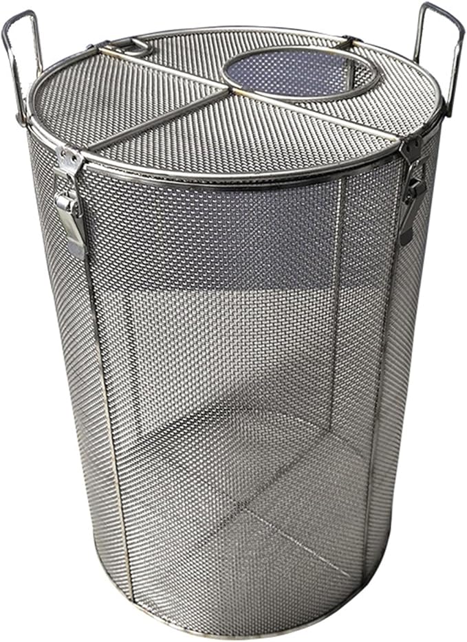Stainless Steel Pump Filter Cover Water Pump Protective Cover Sump Pump Anti-Clogging Outdoor 1mm Mesh Pump Cover Barrier Durable And Strong For Septic Tanks Farm Irr(Size:35x60cm/13.7"x23.6",Color:A)