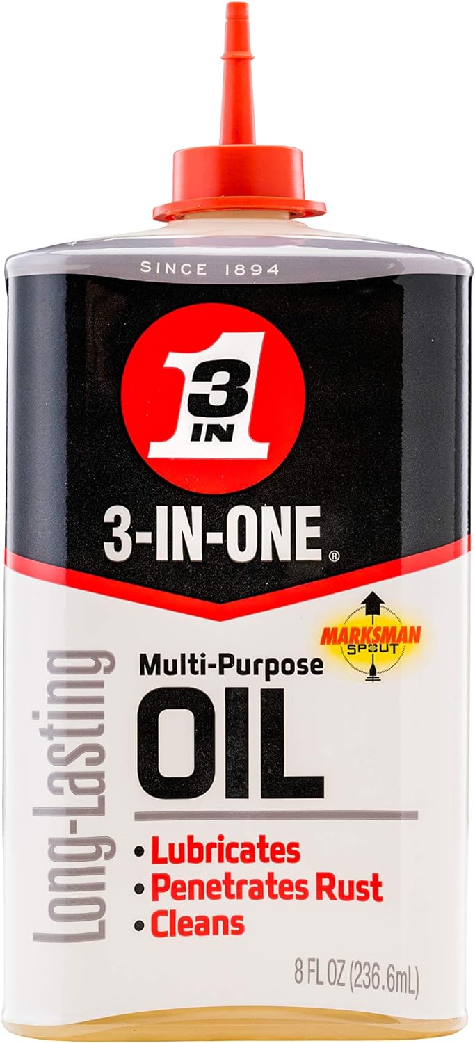 3-IN-ONE Multi-Purpose Oil, 8 OZ [12-PACK]