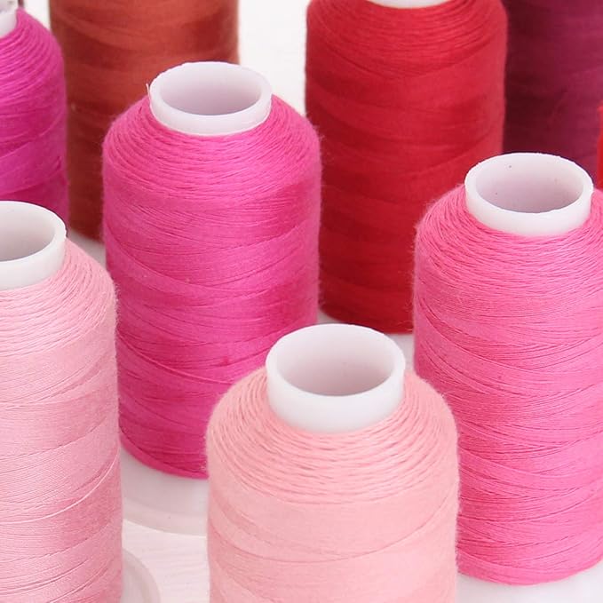 Threadart Polyester All-Purpose Sewing Thread - 600m - 50S/3 - Dark Brown