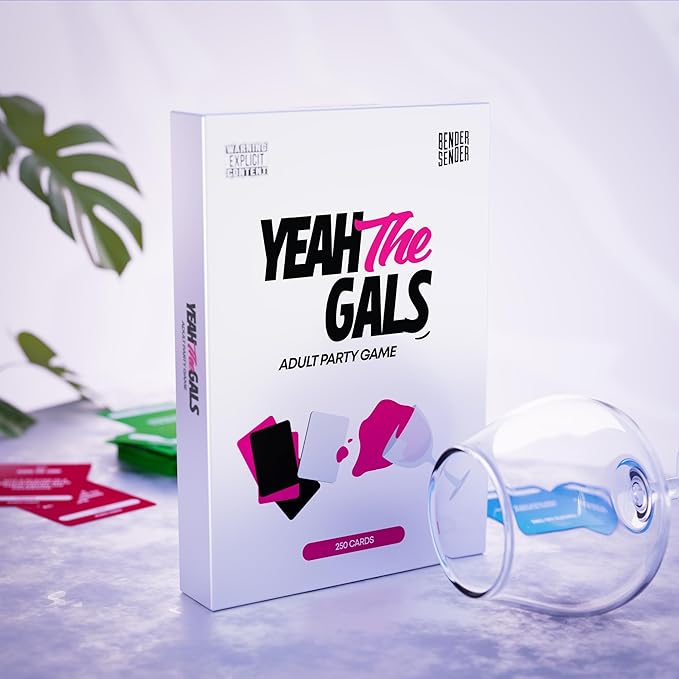 Yeah The Gals | Bachelorette Party Game & Girls Night Activity with 5 Categories | 250 Fun & Hilarious Challenges | Great for Bridal Showers, Girls Trips & Birthdays for Adults and College 21+