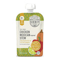 Serenity Kids 6+ Months World Explorers Mexican Chicken Baby Food Pouches - Chicken Mexican Stew - BPA-Free Organic Baby Food Puree with Protein & Veggies - 3.5 Oz, 6 Count