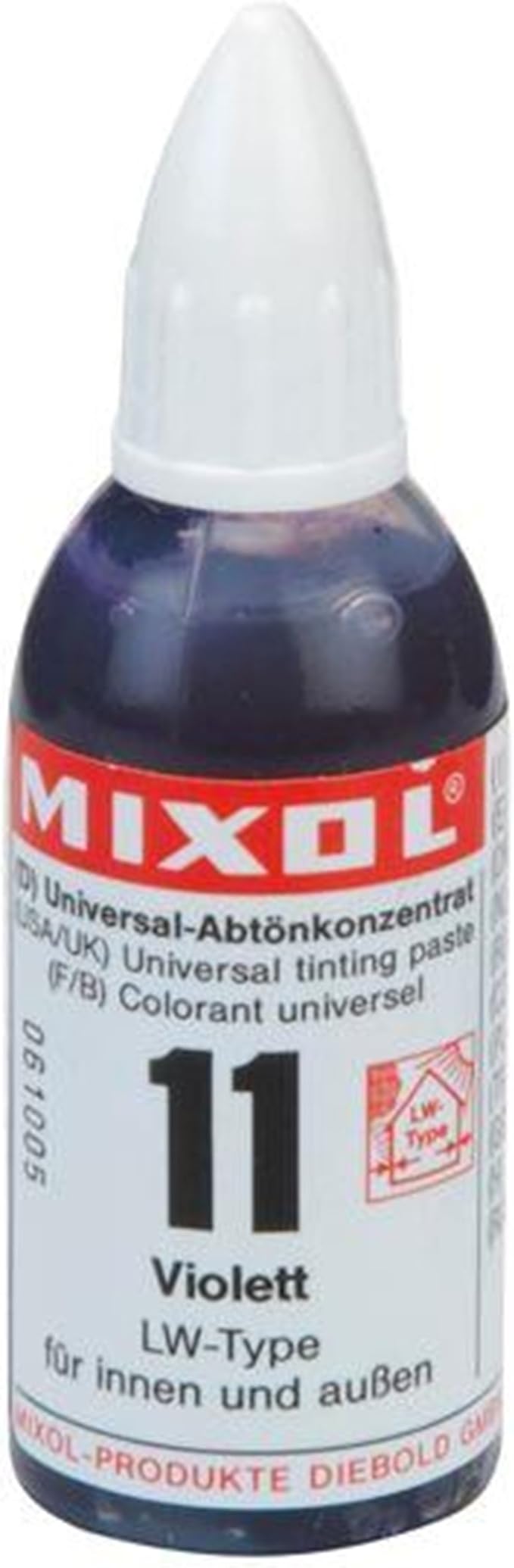 Mixol Universal Tints, Violet, #11, 20 Ml