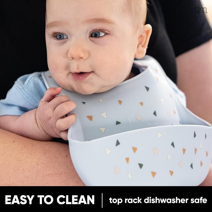 Simple Modern Silicon Bib Toddler food bib