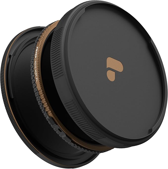 PolarPro - Chroma VND/PL - McKinnon Series - 6-9 Stops - Gold Mist - 77mm