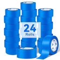 Re-Call Painters Tape 2 Inch Wide,24 Rolls Painting Tape,Blue Masking Tape 2 Inch 55 Yards,1320 Total Yards.