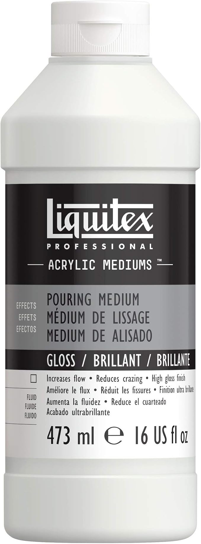 Liquitex Professional Effects Medium, 473ml (16-oz), Gloss Pouring Medium