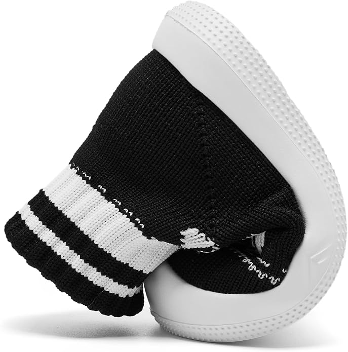 Engtoy Baby Shoes & Socks - Non-Slip Breathable Slippers with Soft Rubber Sole - Baby Boys & Girls Slip On Sneakers