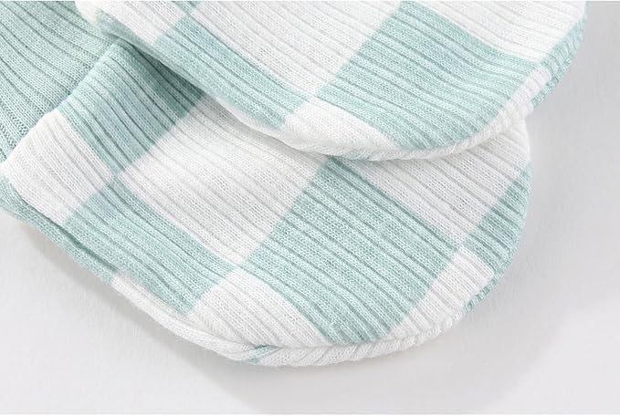 Cute Baby Girl Hats Mittens Set 10-Pack New Born Boy Caps Gloves Suit 0-6 Months Infant Accessories