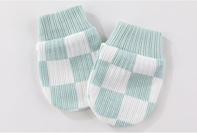Cute Baby Girl Hats Mittens Set 10-Pack New Born Boy Caps Gloves Suit 0-6 Months Infant Accessories