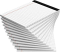 12 Pack Note Pads 4x6 Inch, White Mini Legal Pads, Small Writing Pads, Notepads of College Ruled Paper, Lined Paper Pads, Scratch Pads Mini Notepad for Grocery List, To-Do List, 30 Sheet/Notepad