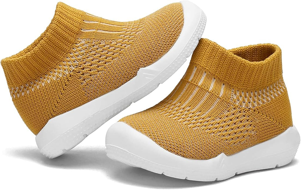 Engtoy Baby Shoes & Socks - Non-Slip Breathable Slippers with Soft Rubber Sole - Baby Boys & Girls Slip On Sneakers