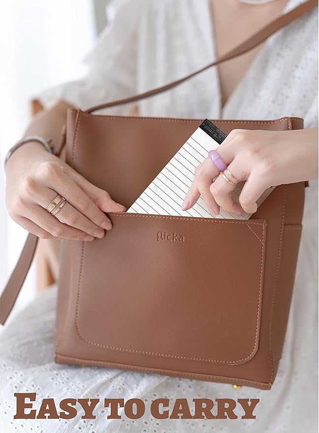 10 Pack Notepad Small Lined Writing Notepads 4 x 6 Inch Memo Pads Refills Paper Tear off Note Pads 4 x 6” Scratch Pads Server Writing Pad Small Notebook with 30 sheets in Each Pad for School Office