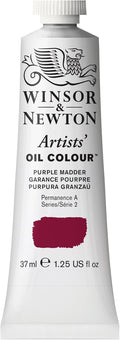 Winsor & Newton Artists' Oil Color, 37ml (1.25 oz) Tube, Purple Madder