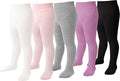 Marchare Baby Girls Tights Thick Solid Cable Knit Leggings Winter Warm Stockings For Toddler Girls 1/2/3/4/5 Pack