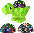 Dinosaur Night Light for Kids,Toys for 2-4 Year Old Boys,Star Projector 360°Degree Rotation, 9 Lighting Color Modes,Birthday Gift Decorations, Stars for Ceiling Projector for Bedroom Decor