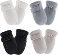 Zsedrut No Scratch Baby Mittens Toddler Infant Fleece Lined Gloves Winter Warm Mitten for Baby Boys Girls
